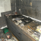 Bilder der zerstörten Wohnung