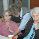 Lecher besuchen das Haus Klostertal