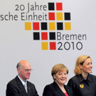 Bundespräsident Wulff anlässlich der Feier zur Deutschen Einheit 