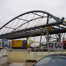 Tragwerk der Südbahnhofbrücke