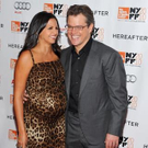Matt Damon und seine schwangere Frau Luciana Barroso bei der Premiere von Hereafter
