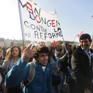 Protest in Frankreich