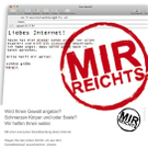 Aktion gegen Gewalt an Frauen
