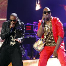 Kanye West performt mit Jay-Z
