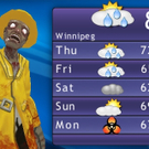 Für dein I-Phone: Zombie Weatherman
