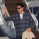 Tom Cruise in Salzburg gelandet