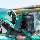 Bilder vom Crash in Bayern