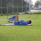 Fußballtraining mit dem FC Lustenau