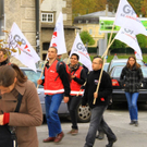 Bilder des Protests in Salzburg
