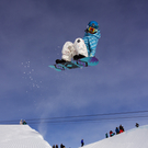 Snowboarderin Pia Meusburger