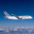 Erster Linienflug mit Super-Airbus A380 über den Nordatlantik 