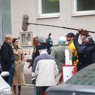 Exklusive Fotos vom Tatort-Dreh mitten Wien