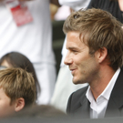 David Beckham mit seinen Kindern