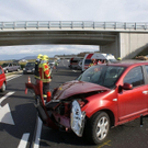 Bilder des Unfalls bei Linz