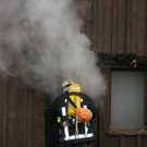 Rettungsübung in Au