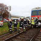Bilder des Unfalls in Lengau