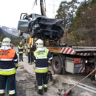Verkehrsunfall auf Arlbergschnellstraße S16