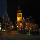 Entzündung der Weihnachtsbeleuchtung 2008