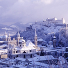 Salzburg in weiß