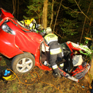 Ludesch: Mit Auto gegen Baum geprallt