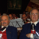 Ehrung durch Obmann der Bürgermusik und durch den Vertreter des Blasmusikverbandes