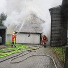 Bilder vom Brand in Saalfelden