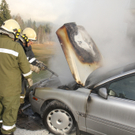 Fahrzeugbrand in Alberschwende