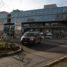 Bilder vom Unfallort am Unipark