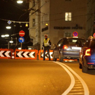 Nächtlicher Dreh am Rudolfskai