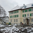 Schützengarten kurz vor Fertigstellung