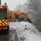 Bilder vom Unfallort auf der A10