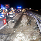 A14/Rankweil: Nach Kollision schwer verletzt