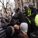 Studenten-Proteste in London