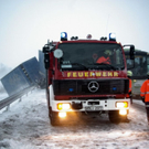 Bilder der Unfallstelle auf der A8
