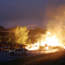 Ethanol-Zug in Chicago steht in Flammen