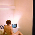 Anonym_ Weiblicher Akt beim Fernsehen_ 1980er Jahre_Muenchner Stadtmuseum.jpg