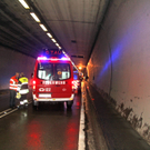 Unfall im Pfändertunnel