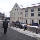 Löwen-Fassade gelungen