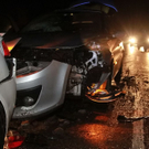 Bilder der Unfallstelle auf der B20