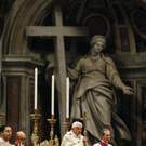 Christmette 2010 mit Papst Benedikt XVI. im Petersdom 