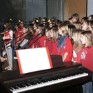 Weihnachtsfeier in der Mittelschule Klaus-Weiler-Fraxern