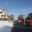 Dachstuhlbrand in Hohenweiler