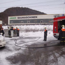 Containerbrand von der Feuerwehr rasch gelöscht