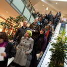 Spontan-Chor im Messepark
