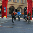 Radaktion auf dem Bregenzer Leutbühel 