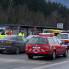 Bilder der Unfallstelle auf der A8