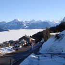 Heute Bödele-Hochälpele nebelfrei