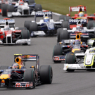 Start zum Grand Prix von Silverstone