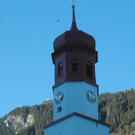 Der Kirchturm Klösterle erstrahlt in neuem Glanz. 