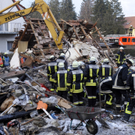 Wohnhaus Explosion in Bayern